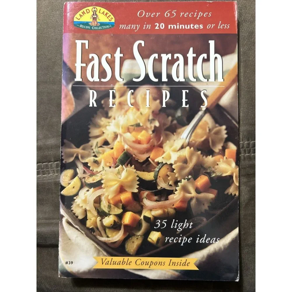 Set Of 3 Land O Lakes Recipe Collections Books: Family Suppers, Fast Scratch…‎